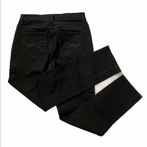 NWOT Style & Co black denim slim leg jeans